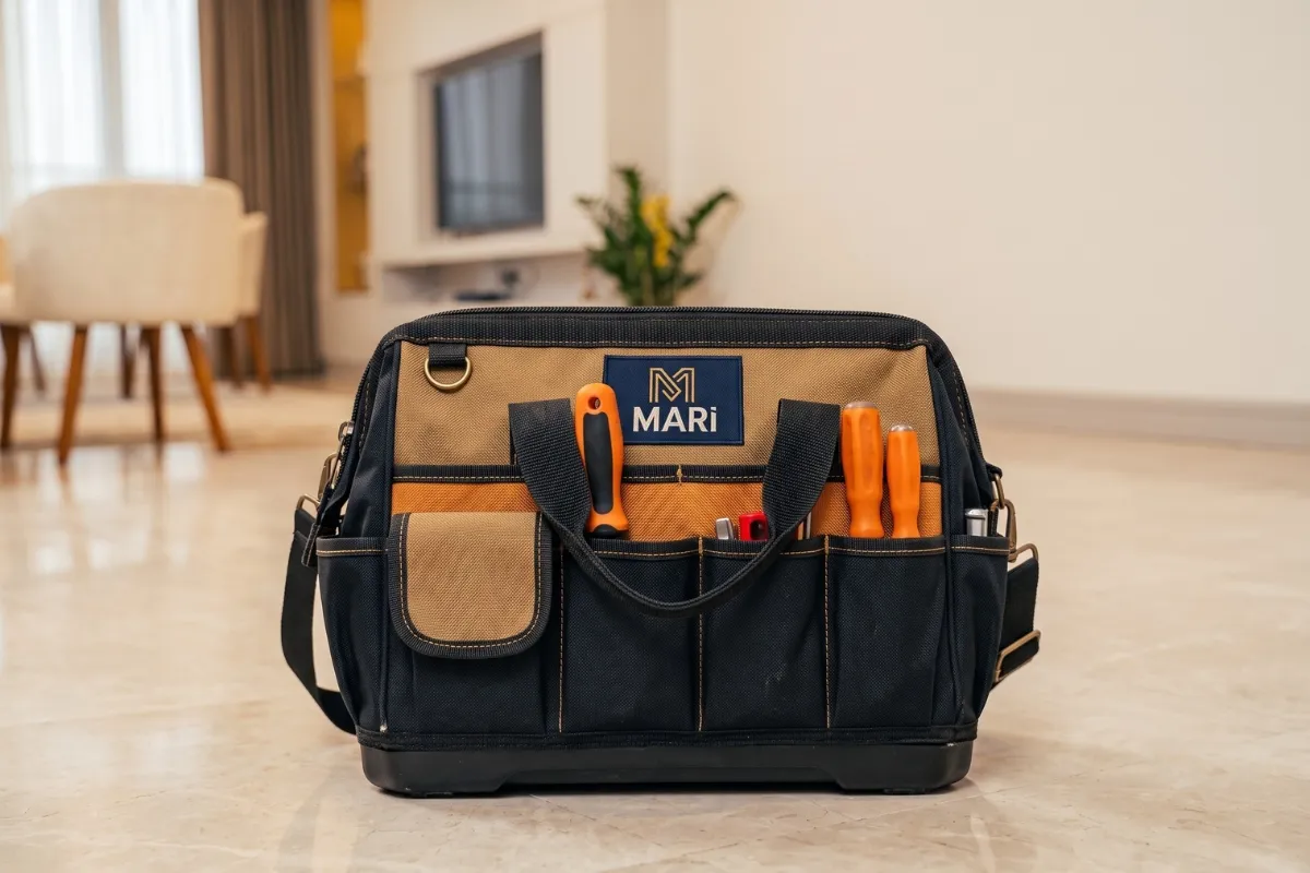 7/24 Teknik Servis — Mari Yapı teknik servis çantası